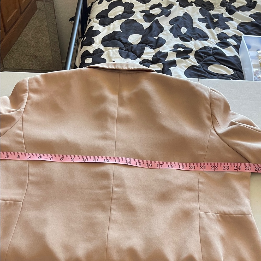 Classic Tan Utility Jacket for Women - Picture 6 of 6